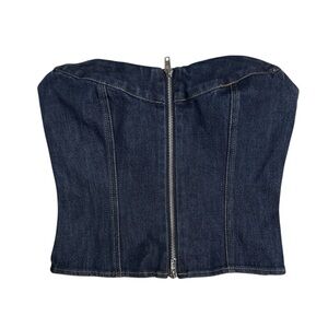 By DYLN- Alix Corset in Dark Denim